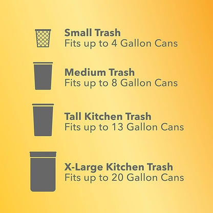 Glad Trash Bags, 13 Gallon - Image 8