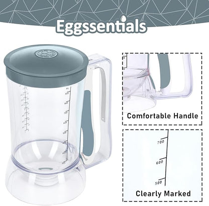 Eggssentials Pancake Dispenser – Easy Control Cake Mix Dispenser - Image 3
