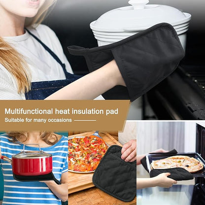 2Pcs Cotton and Neoprene Oven Pads Pot Holders - Image 4