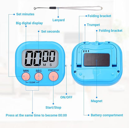Mwellewm 6 Packs Digital Timers - Image 7