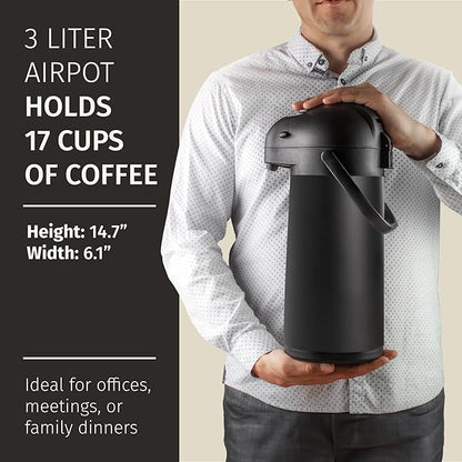 Airpot Coffee Dispenser With Pump, 36 Hours Cold - Image 3