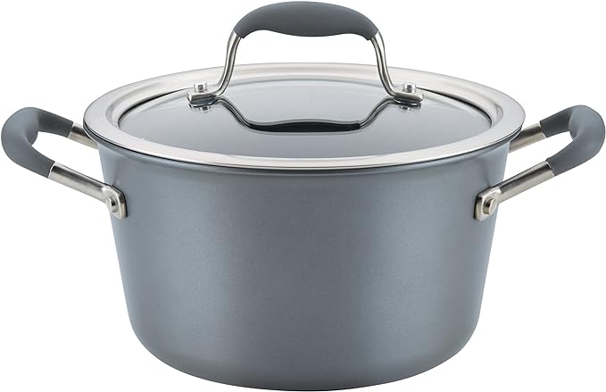 Anolon Advanced Home Hard-Anodized Nonstick Tapered Sauce Pan/Saucepot by Anolon