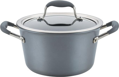 Anolon Advanced Home Hard-Anodized Nonstick Tapered Sauce Pan/Saucepot by Anolon