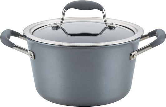 Anolon Advanced Home Hard-Anodized Nonstick Tapered Sauce Pan/Saucepot by Anolon