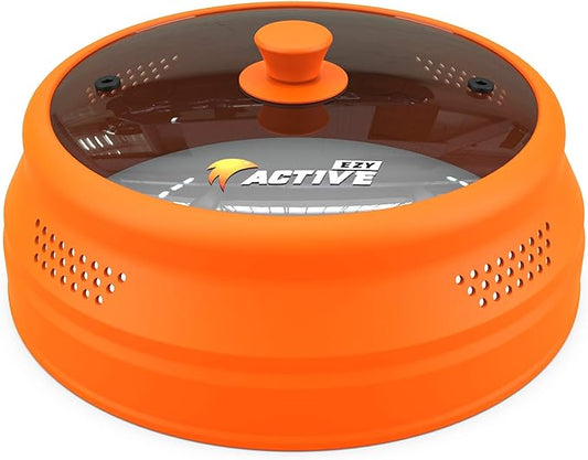 Collapsible Microwave Cover for Food by EZYACTIVE