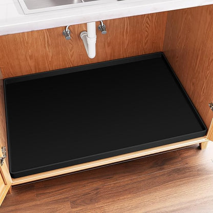 FLATO Waterproof Under Sink Mat 37" x 19" Shelf Liner by Unknown