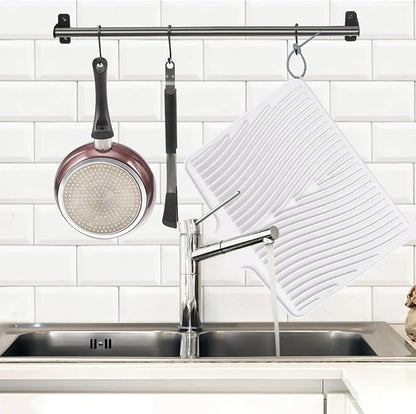 TIKNIK Silicone Dish Drying Mat, Stone Drying Mat - Image 5