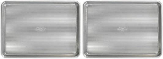 USA Pan Bakeware Nonstick Half Sheet Pan, Baking Sheet, Aluminized Steel by USAPan