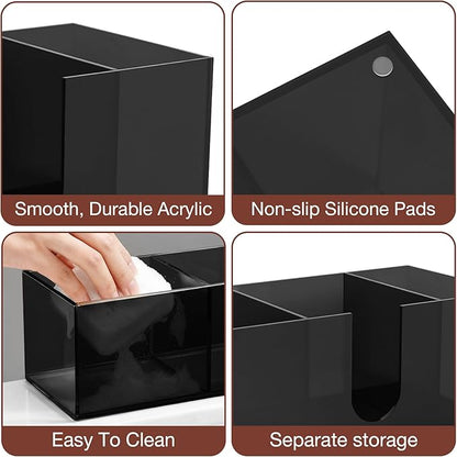 Acrylic Coffee Cup Holder for Countertop, 3 Slots Acrylic Coffee Bar - Image 5