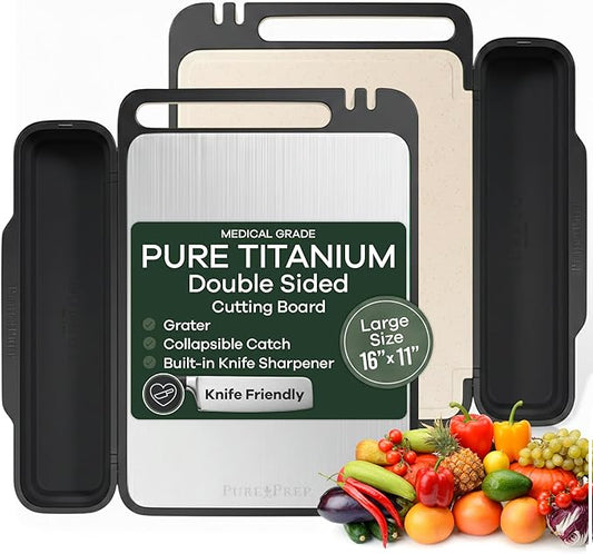PURE-PREP Titanium Cutting Boards by Unknown