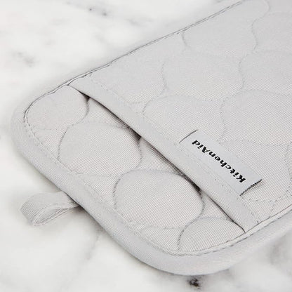 KITCHENAID Quilted Cotton Terry Cloth Oven Mitt, Pot Holder, Kitchen Towel - Image 5