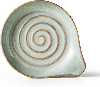 Spoon Rest, Large Ceramic Spoon Holder - Image 2