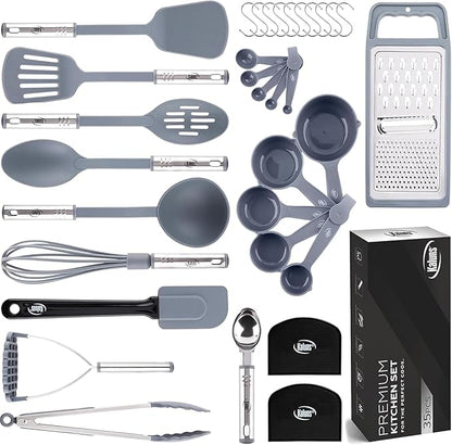 Kitchen Utensils Set 35 PCS Cooking Utensils Set, Nonstick and Heat Resistant by Kaluns%C2%AE