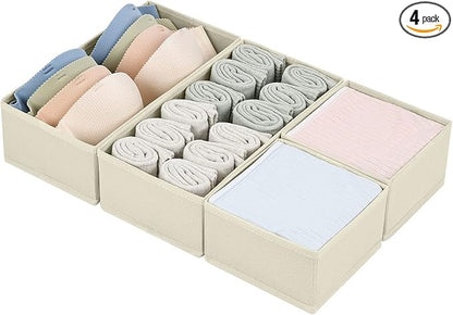 DIMJ Drawer Organizers Clothes, Dresser Organizer Bins by DiMJ