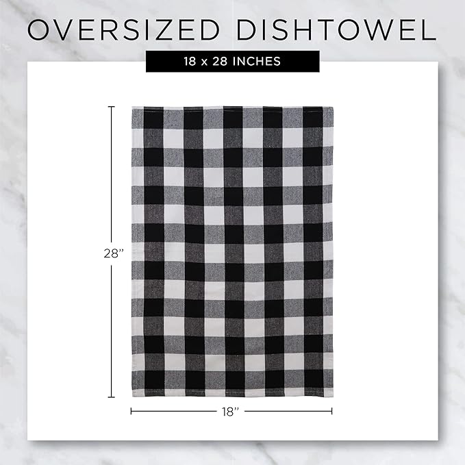 DII Home Sweet Farmhouse Kitchen Collection, Dishtowel Set - Image 9