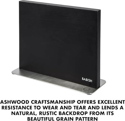 Babish 5-Piece Magnetic Forged Kitchen Knife Block Set – 1.4116 German Steel - Image 9