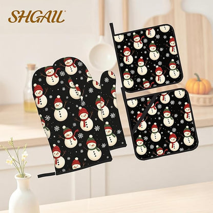 Oven Mitts and Hot Pads Set - Image 2