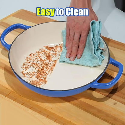 6QT Enameled Cast Iron Dutch Oven - Image 8