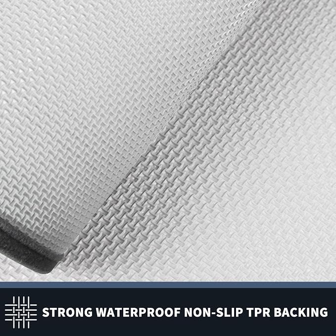 PURRUGS Dirt Trapping Door Mat 24" x 36", Non-Slip Machine Washable Entryway Rug - Image 4