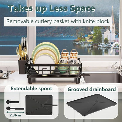 AIDERLY Iron Dish Drying Rack - Image 3