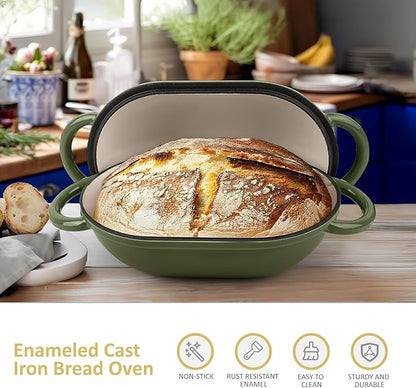 Dutch Oven for Bread Baking – Premium Cast Iron Pot - Image 3