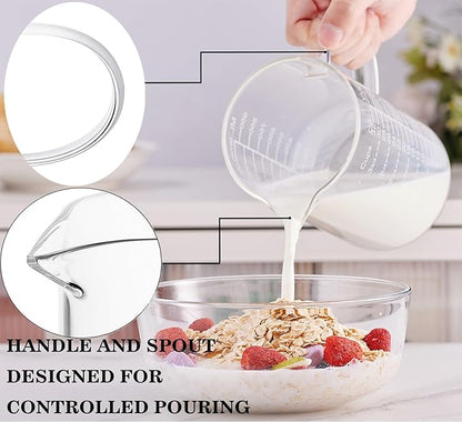 Ackers Etched Graduated Glass Measuring Cup - Image 2