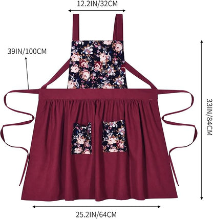 Pinknoke Vintage Pinafore Apron Dress - Image 5