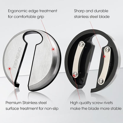 Beneno Wine Opener with Stainless Steel Wine Foil Cutter - Image 3