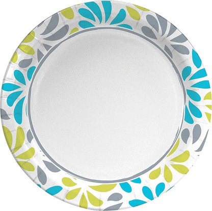 Genuine Joe Printed Paper Plates, 7" (Pack of 500)