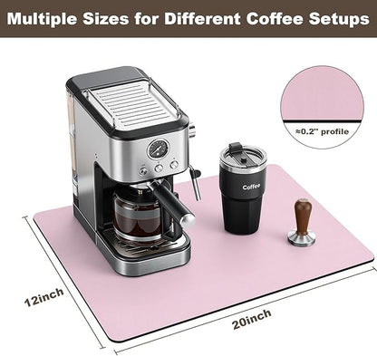 Coffee Mat, Absorbent Dish Drying Mat - Image 7