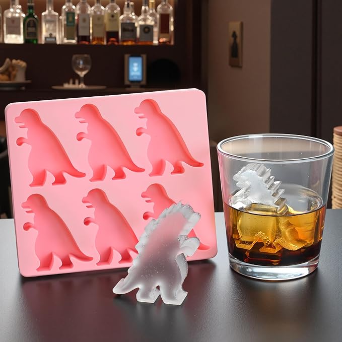 Monster Ice Mold, Dinosaur Ice Cube Tray, Homemade Flavored Frozen Large - Image 3