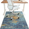 48"x60" Office Chair Mat for Hardwood Tile Floor, Under Desk Carpet Protector by BESBLEE