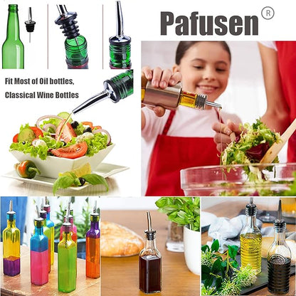 Pafusen 12 Pack Liquor Bottle Pourers, Liquor Pour Spout - Image 4