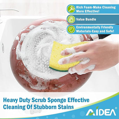 AIDEA Heavy-Duty Scrub Sponges, Sponges - Image 4