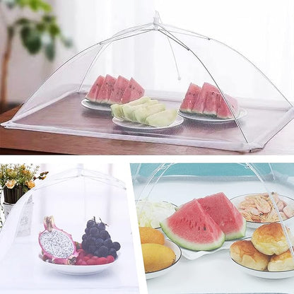 JULBEAR 4 Pcs Large and Tall Mesh Food Cover Tent Umbrella Food Screen Covers - Image 4