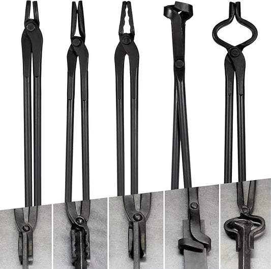 Blacksmith Tongs Set by V-SEK