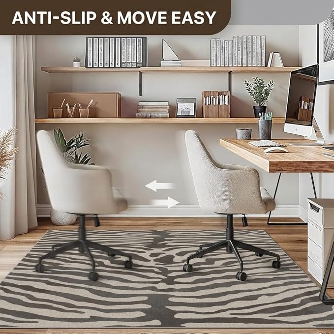 36"x60" Office Chair Mat for Hardwood Tile Floor, Under Desk Carpet Protector - Image 4