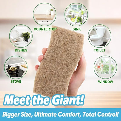 AIDEA XL Scrub Sponges Non-Scratch, Large Natural Sponge - Image 6