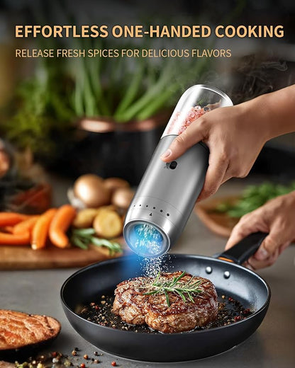 Gravity Electric Salt and Pepper Grinder Set - Image 5