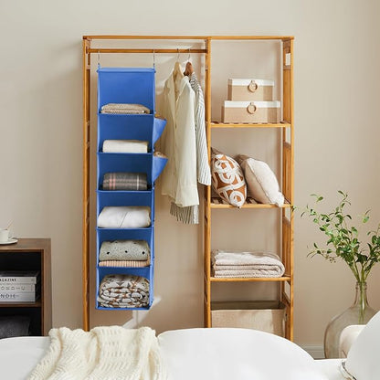 YOUDENOVA Hanging Closet Organizer, 6-Shelf Closet Hanging Storage Shelves - Image 6