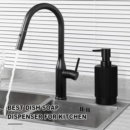 VIMERPA Black Soap Dispenser, 11 fl oz Hand Soap Dispensers - Image 6