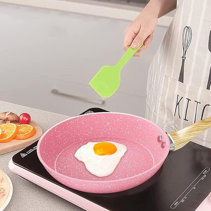 Frying Pan Nonstick, 11 Inch Pink Egg Pan, Non Stick Fry Pan 100% PTFE - Image 6