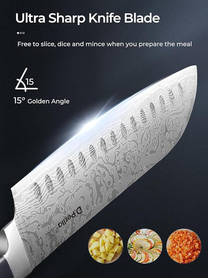 Knife Set, D.Perlla Kitchen Knife Set - Image 4