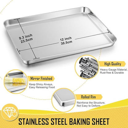 12.5 Inch Baking Sheet Pan - Image 2