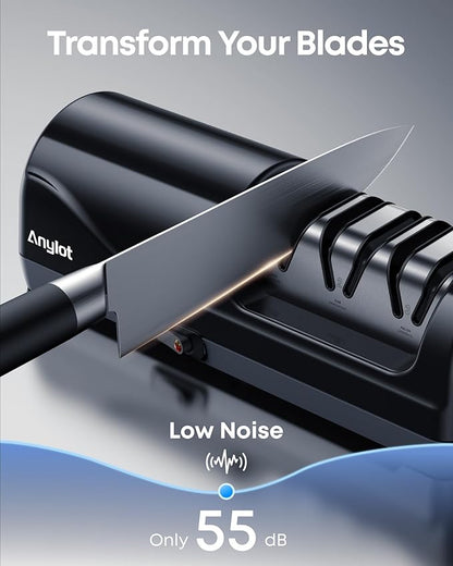 Electric Knife Sharpener for Kitchen, 3-Stage Knife Sharpener Electric - Image 8