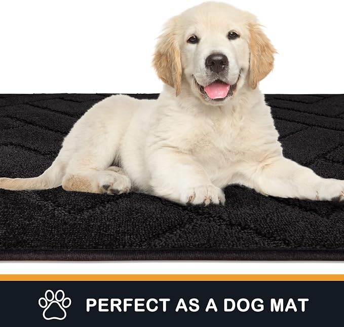 PURRUGS Dirt Trapping Door Mat 24" x 84", Non-Slip Machine Washable Entry Rug - Image 6
