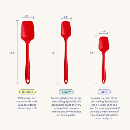 GIR: Get It Right Silicone Spatula Spoonula, Non toxic cooking utensils - Image 2