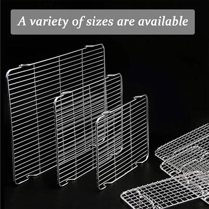 Heavy Duty Baking Rack 6.3"X10.1" Stainless Steel Cooling Rack Oven Safe Fits - Image 5