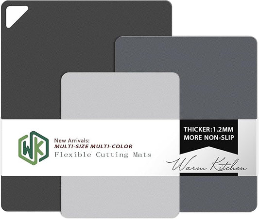 WK Flexible Plastic Cutting Boards Mats by WKHome