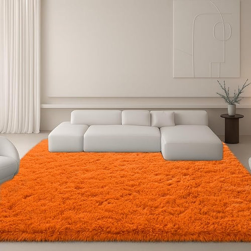8x10 Area Rugs Living Room, Large Plush Fluffy Bedroom Carpet, Non-Slip by Mtandyx